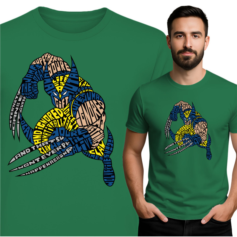 Unieke Wolverine Graphic T-shirt