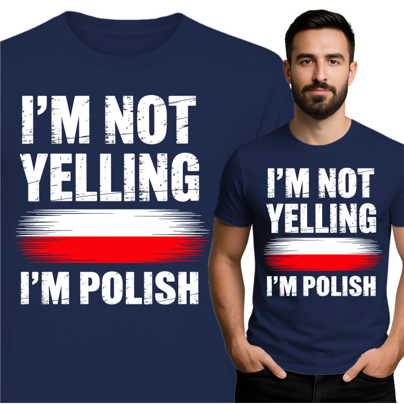 Grappige Poolse T-Shirt - Ik Schreeuw Niet