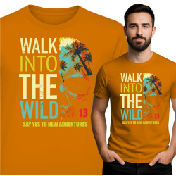 Koszulka "Walk into the Wild – Say Yes to New Adventures”