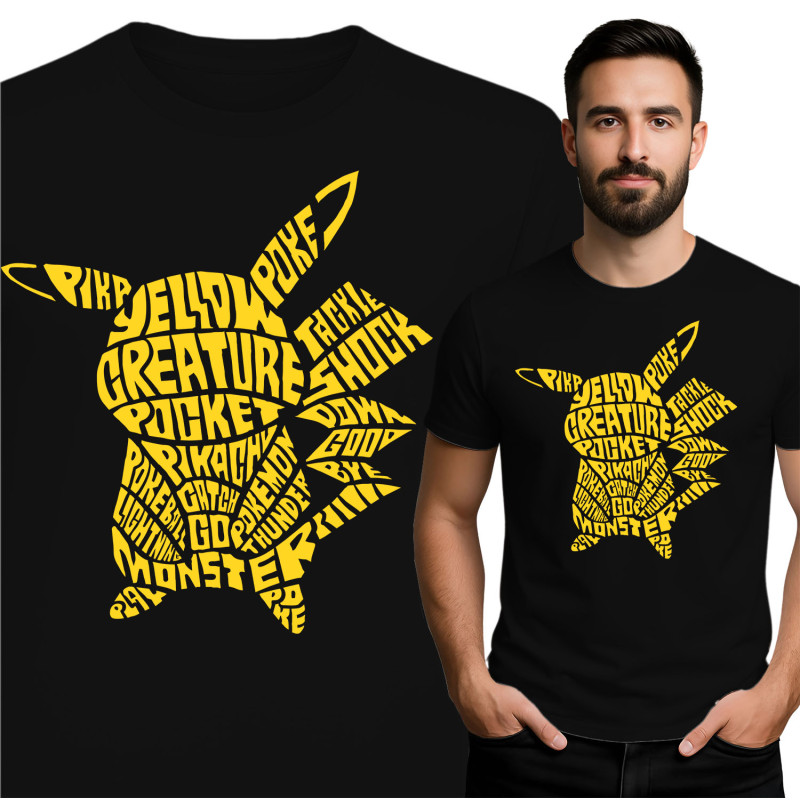 Pikachu Graphic T-Shirt – Perfect voor Pokémon Fans!