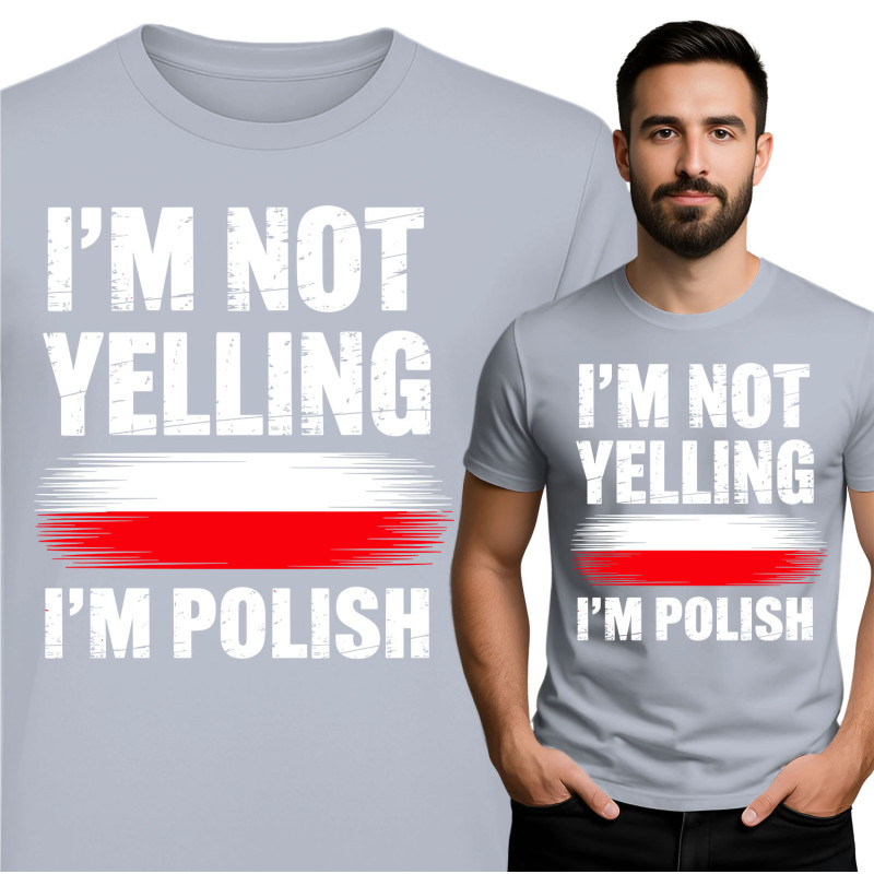Grappige Poolse T-Shirt - Ik Schreeuw Niet