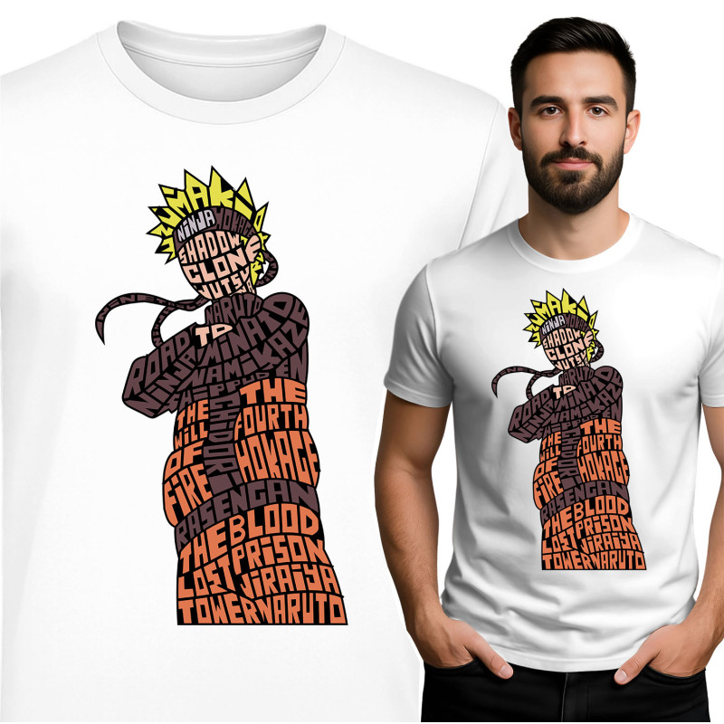 Naruto Inspired Graphic Tee