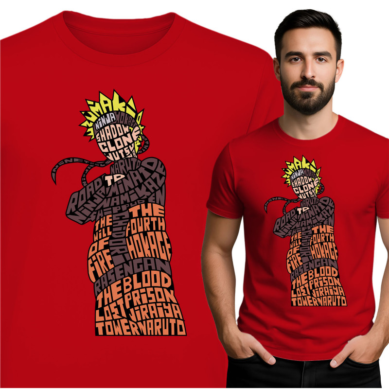 Naruto Inspired Graphic Tee