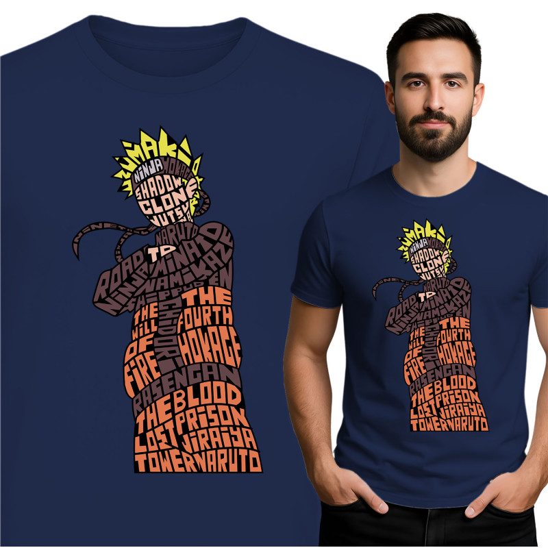 Naruto Inspired Graphic Tee