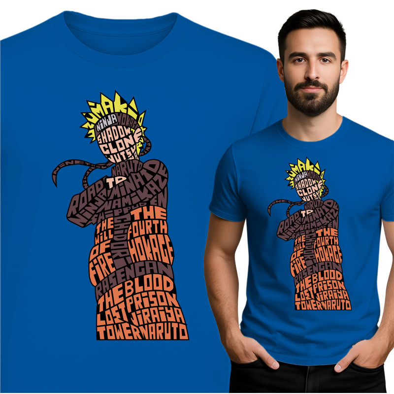 Naruto Inspired Graphic Tee