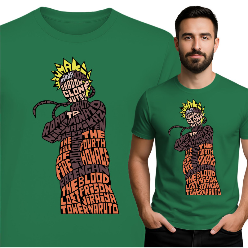 Naruto Inspired Graphic Tee