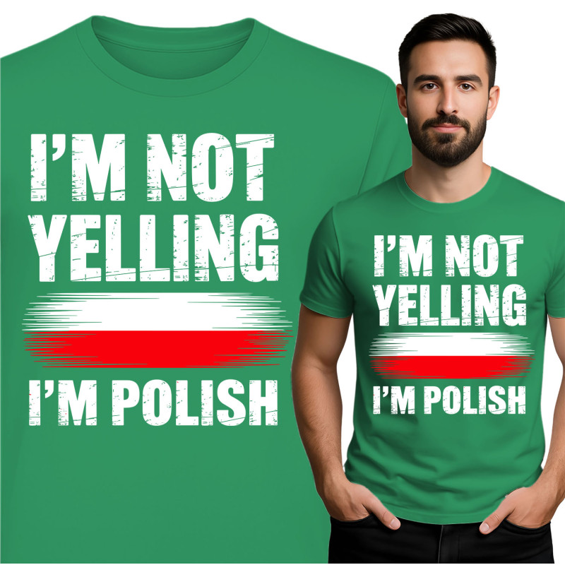 Grappige Poolse T-Shirt - Ik Schreeuw Niet