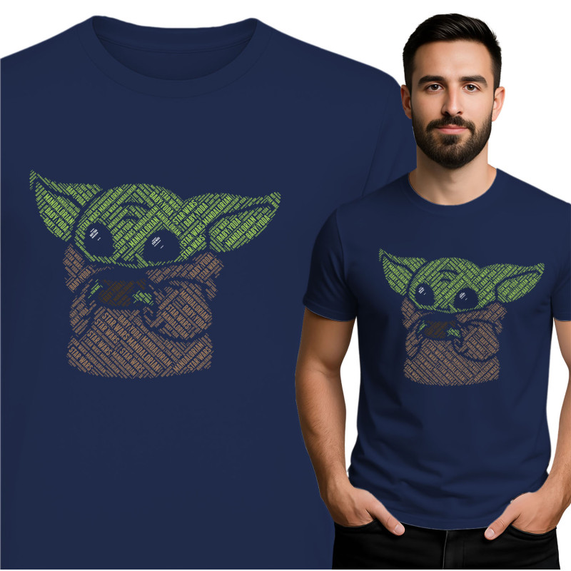 Schattige Baby Yoda T-Shirt