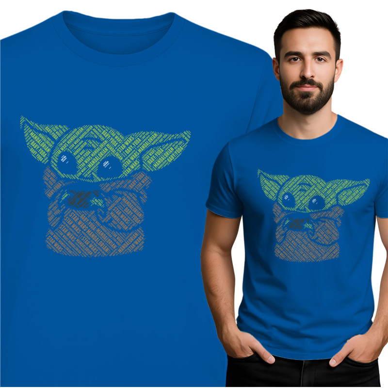 Schattige Baby Yoda T-Shirt
