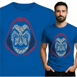 Zwarte T-shirt Geïnspireerd door Dali