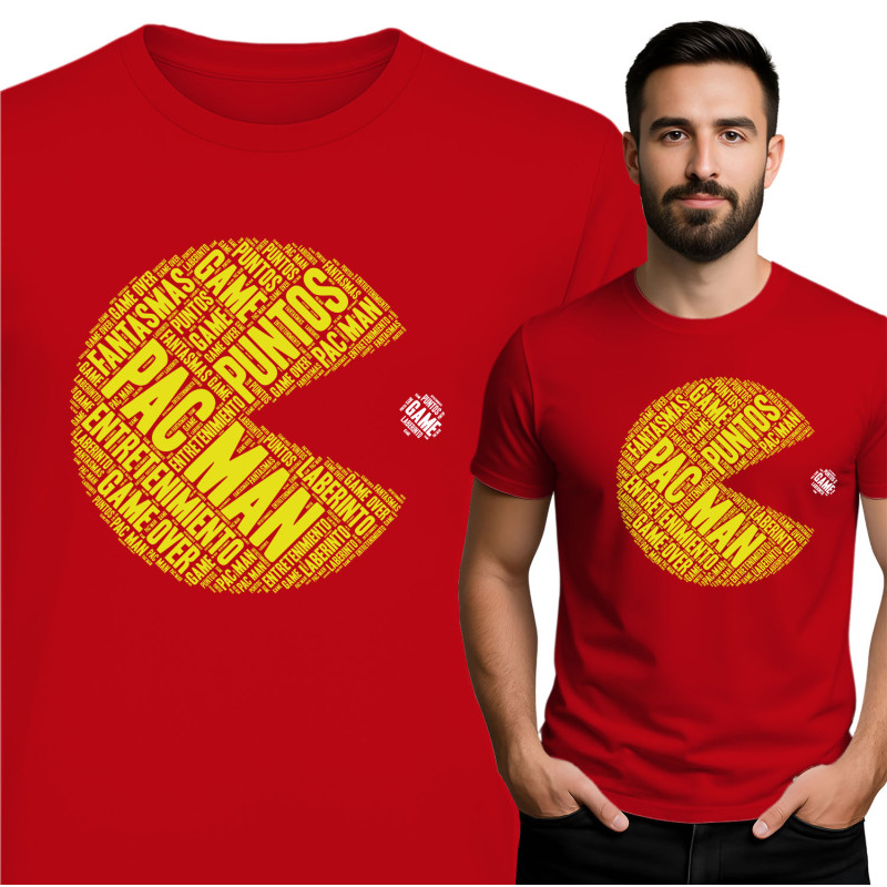 Pac-Man Geïnspireerde T-Shirt