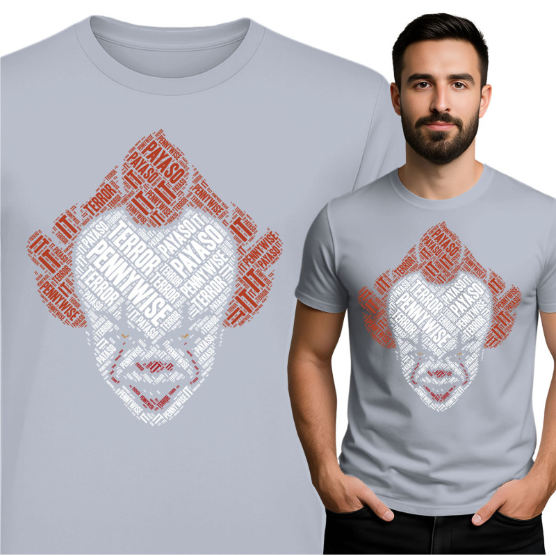 Pennywise Word Art T-Shirt