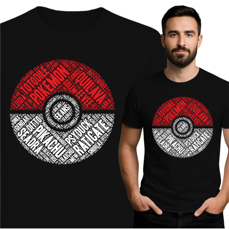 Unieke Pokémon T-shirt
