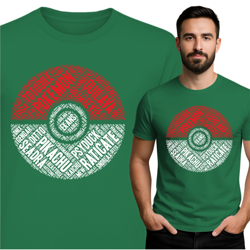Unieke Pokémon T-shirt