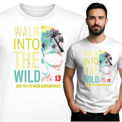 Koszulka "Walk into the Wild – Say Yes to New Adventures”