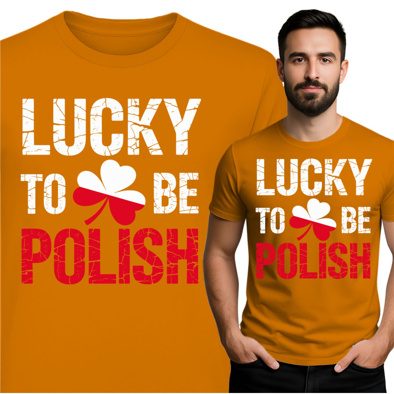 Lucky to Be Polish T-Shirt