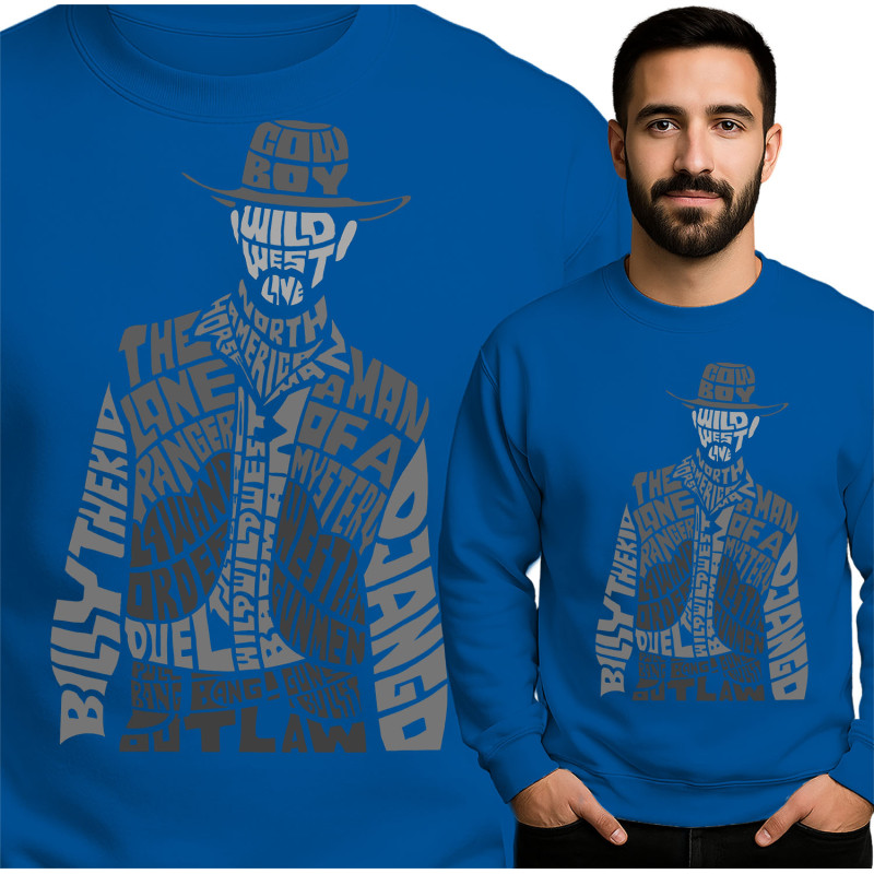 Stylish Cowboy Sweatshirt