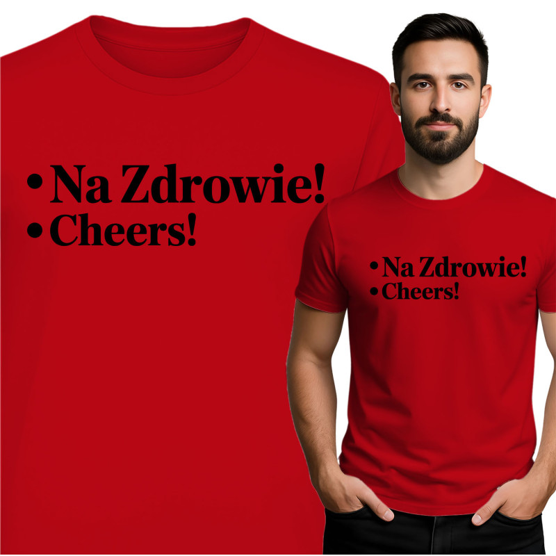 czerwony