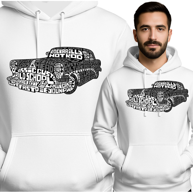 Vintage Inspired Hot Rod Hoodie