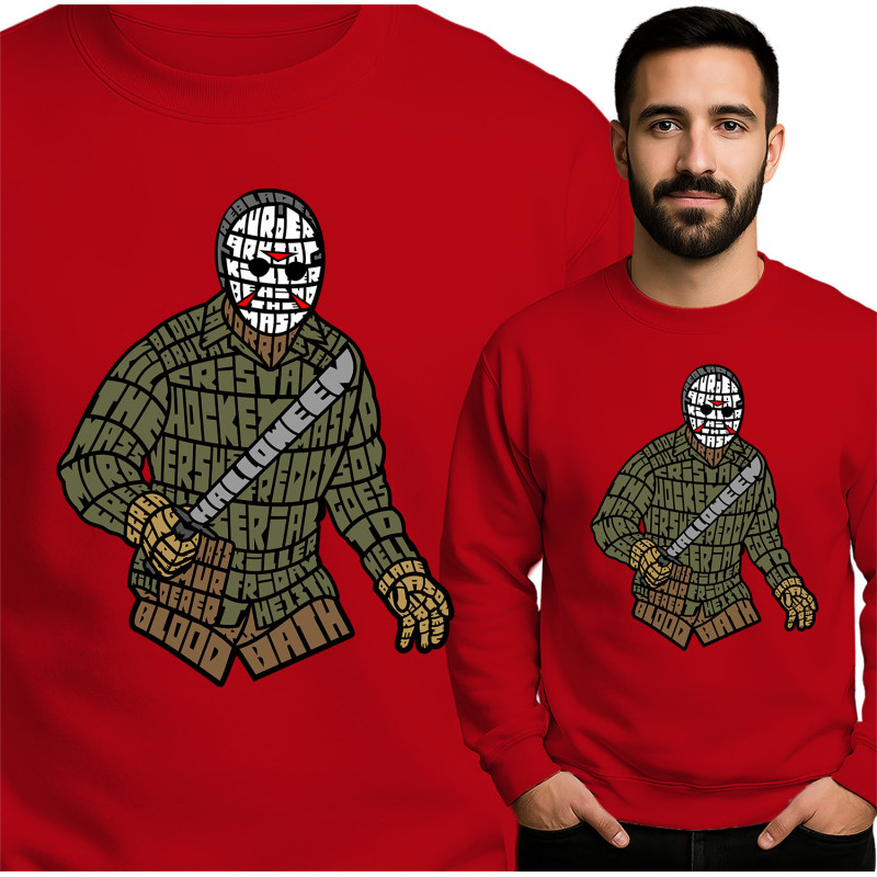 Unique Horror-Themed Sweatshirt