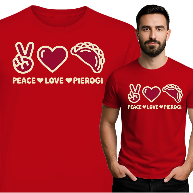 Peace Love Pierogi T-Shirt