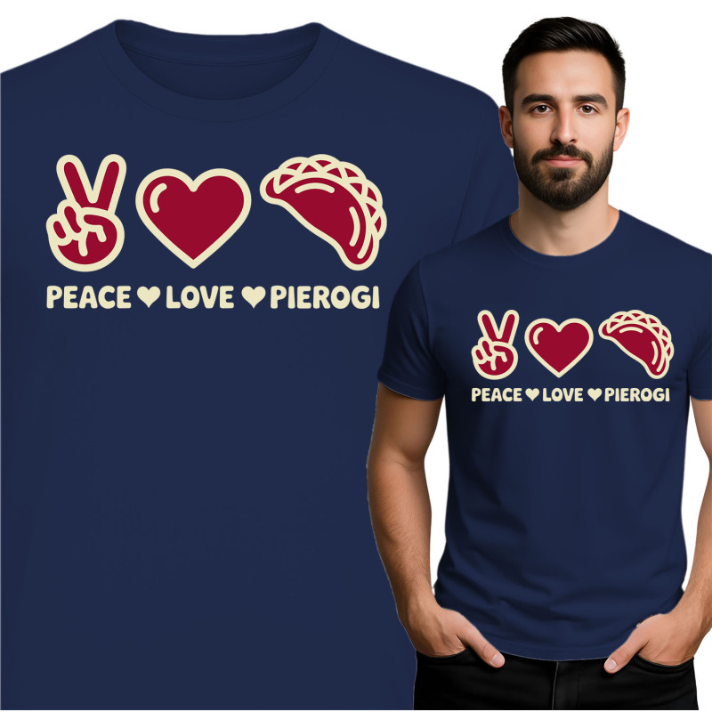 Peace Love Pierogi T-Shirt