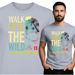 Koszulka "Walk into the Wild – Say Yes to New Adventures”