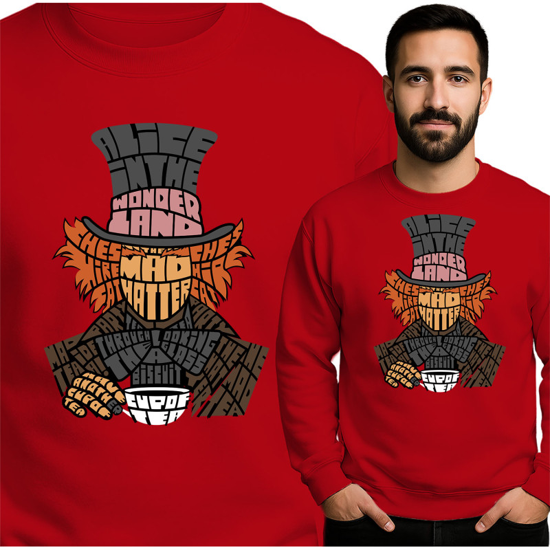 Mad Hatter Sweatshirt - Geïnspireerd door Alice in Wonderland