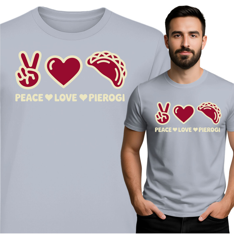 Peace Love Pierogi T-Shirt
