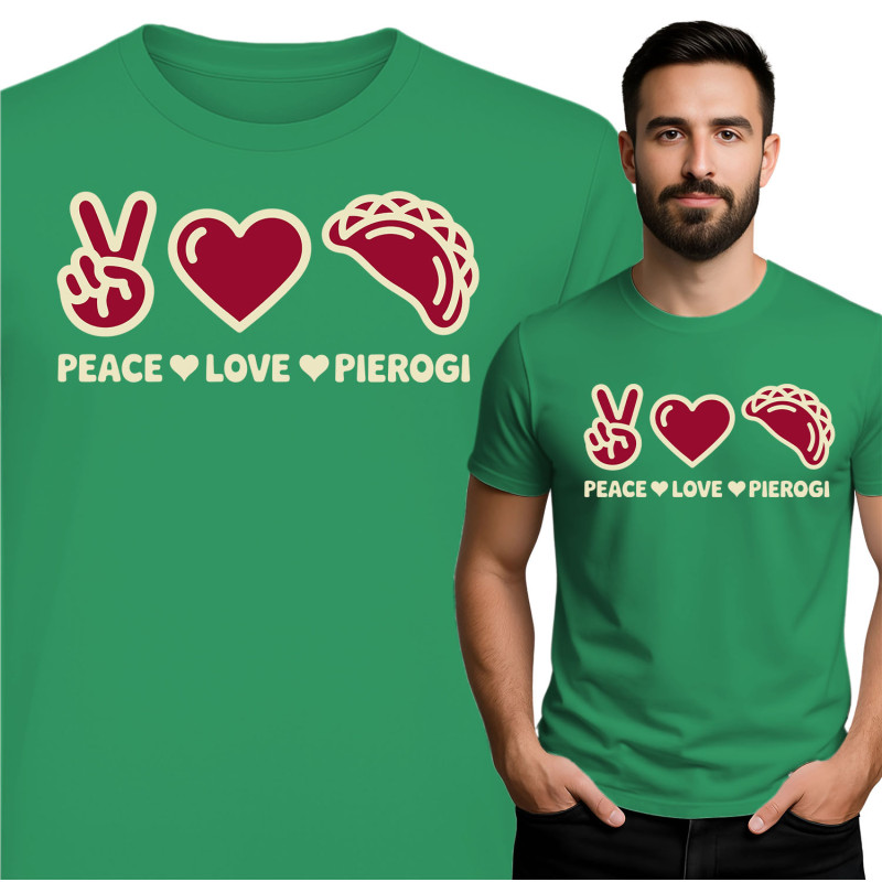 Peace Love Pierogi T-Shirt