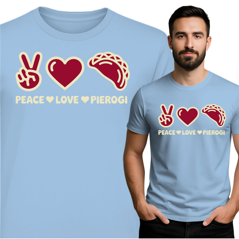Peace Love Pierogi T-Shirt