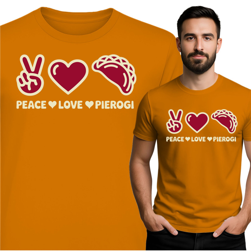 Peace Love Pierogi T-Shirt