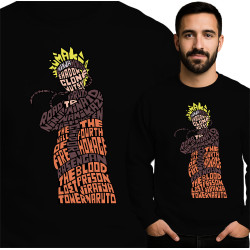 Naruto Geïnspireerde Sweater
