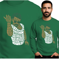 Stijlvolle Zwarte Sweatshirt - Uniek Ontwerp