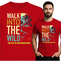 Koszulka "Walk into the Wild – Say Yes to New Adventures”