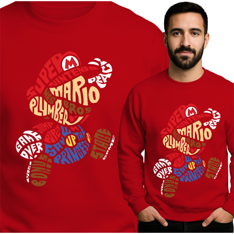 Super Mario Vintage Sweatshirt