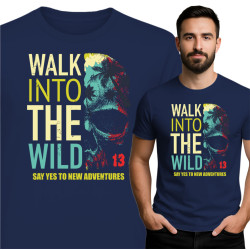 Koszulka "Walk into the Wild – Say Yes to New Adventures”