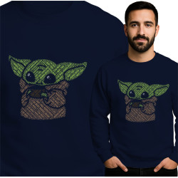 Schattige Baby Yoda Sweatshirt