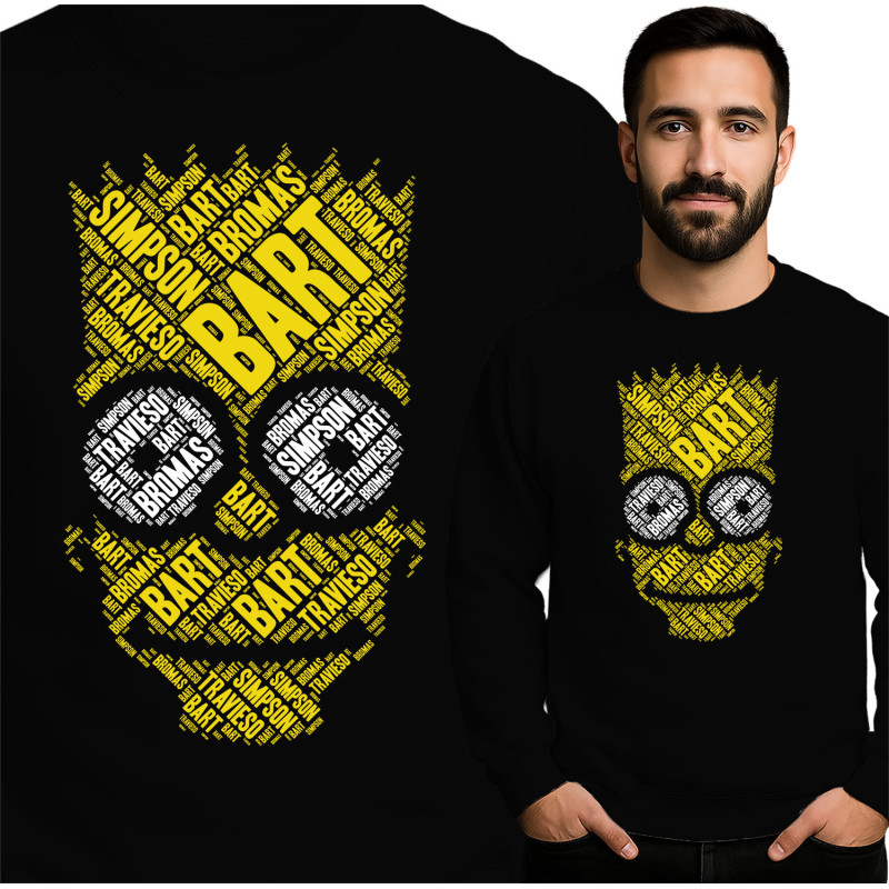 Bart Simpson Graphic Sweatshirt