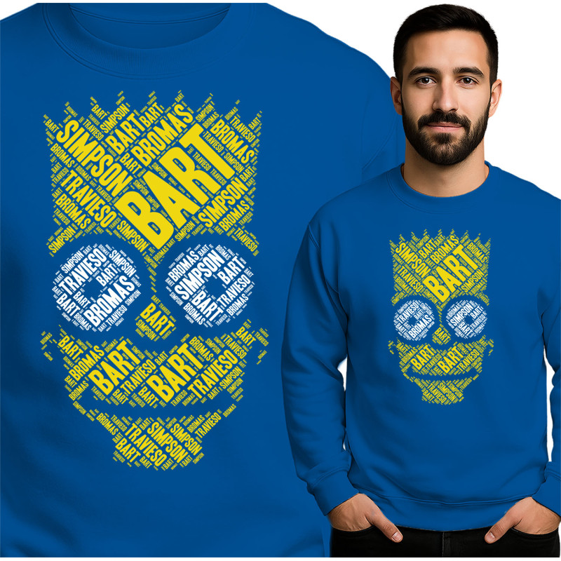 Bart Simpson Graphic Sweatshirt