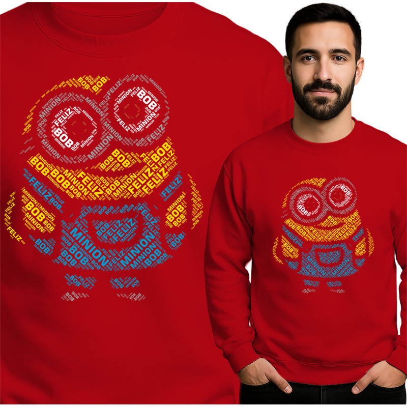 Leuke Minion Graphic Sweatshirt
