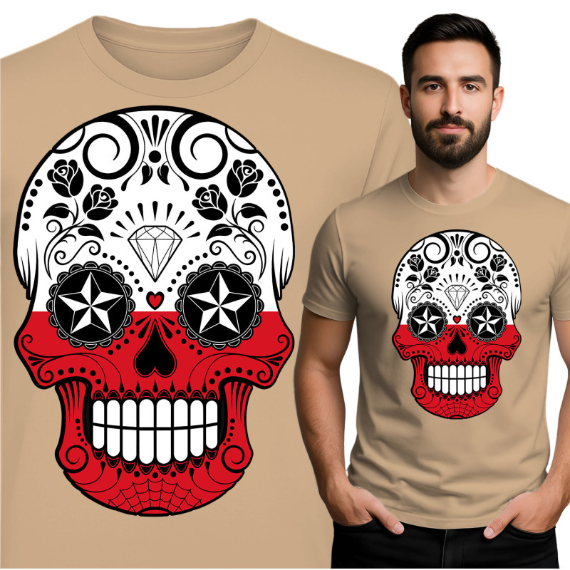 Stylish Skull Graphic Tee