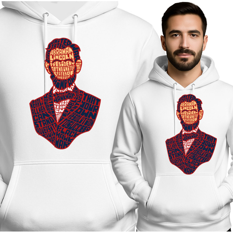 Abraham Lincoln Hoodie - Iconic Design