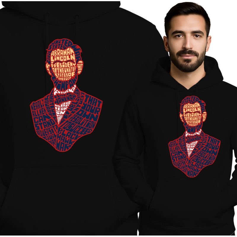Abraham Lincoln Hoodie - Iconisch Ontwerp