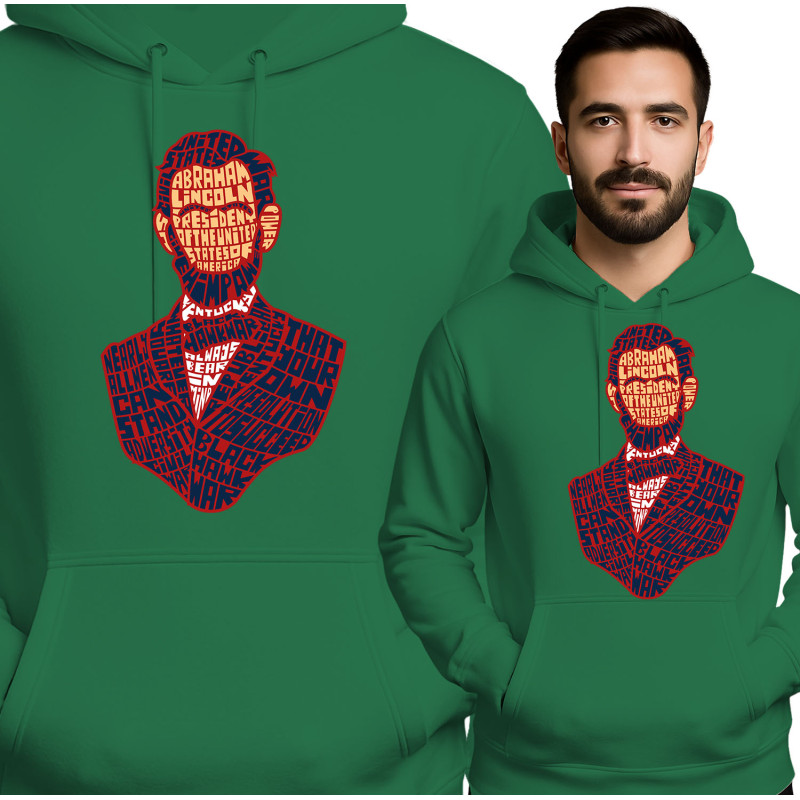 Abraham Lincoln Hoodie - Iconic Design