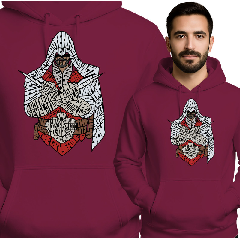 Assassin's Creed Inspired Hoodie - Red