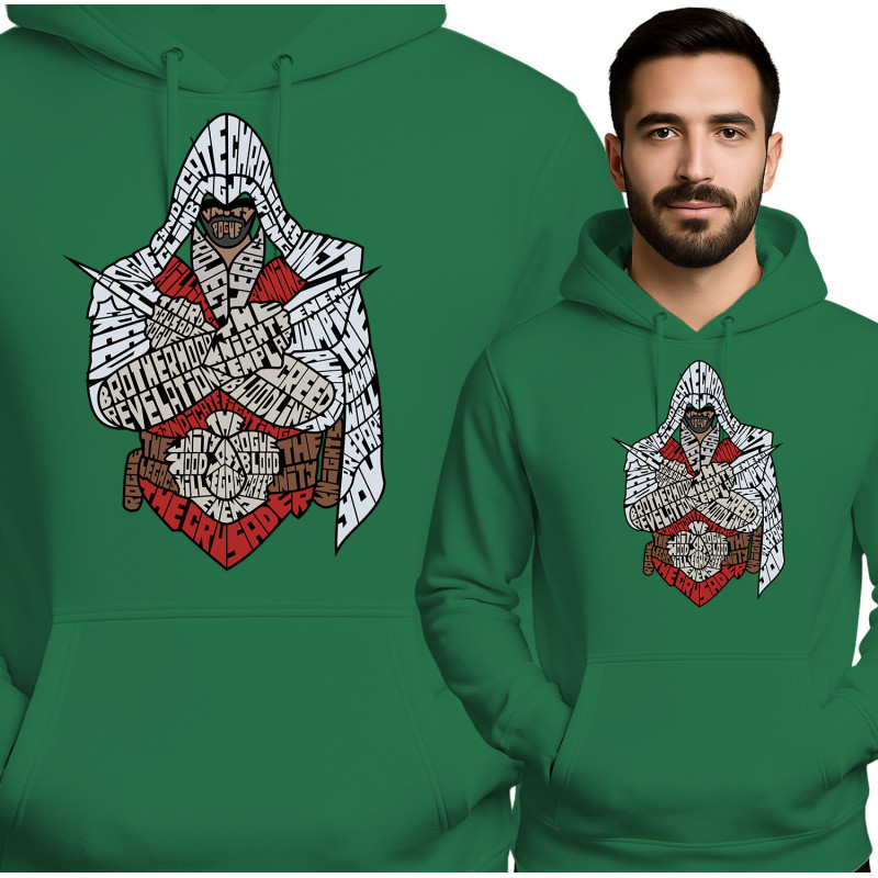 Assassin's Creed Inspired Hoodie - Red