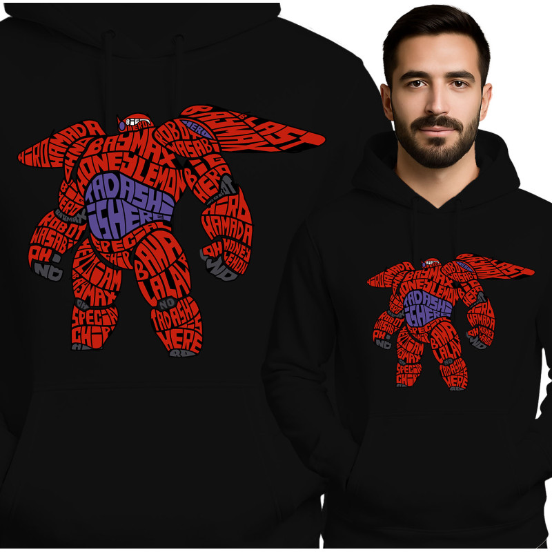 Stijlvolle Graphic Hoodie voor Mannen