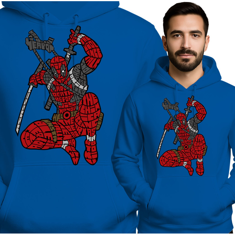 Modieuze Deadpool Hoodie