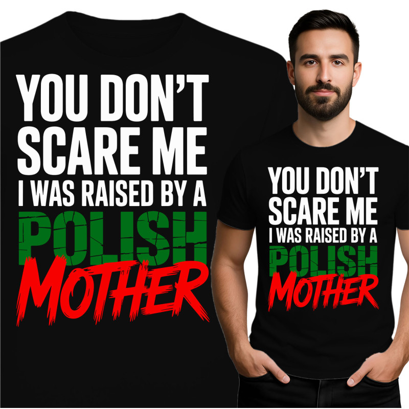 Angstloze Poolse Moeder T-Shirt